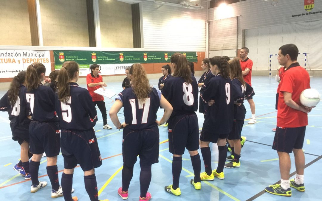La Selección de Castilla y León de fútbol sala femenino viajará a Barcelona para participar en el Campeonato de España