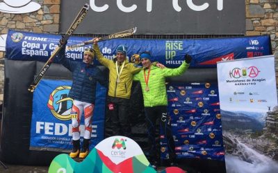 El leonés Oriol Barrera, tercer y cuarto veterano en las modalidades de cronoescalada y sprint en Cerler