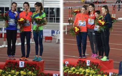 Castilla y León consigue la plata en el medallero del Campeonato de España absoluto en pista cubierta