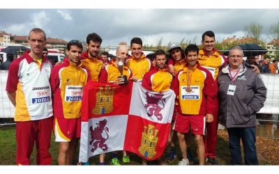 La selección masculina de Castilla y León, campeona absoluta de España de Campo a Través