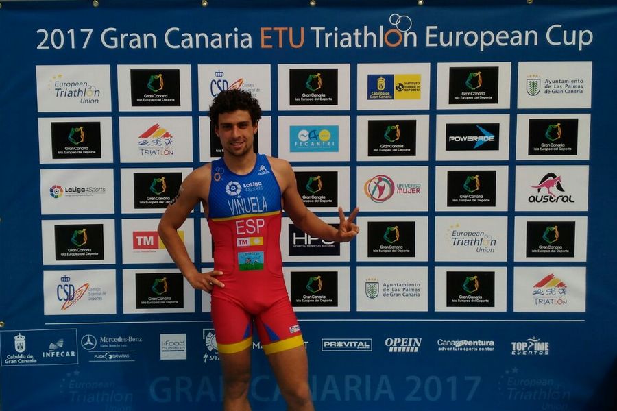 El triatleta leonés Viñuela apunta al Campeonato de Europa