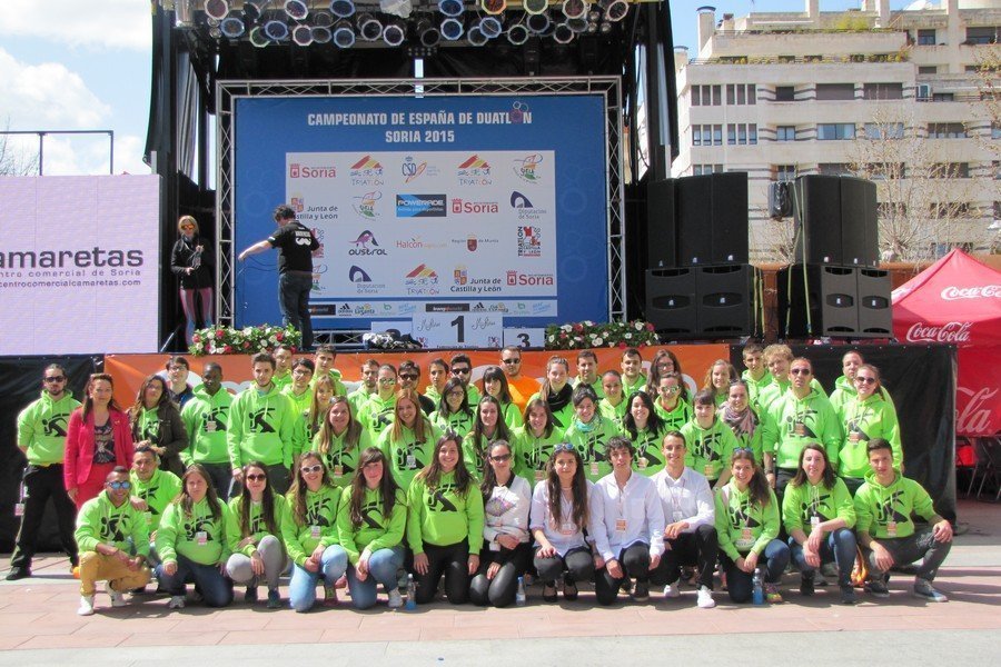 Ya está abierto el plazo de inscripción de voluntarios para el Europeo de Duatlón de Soria