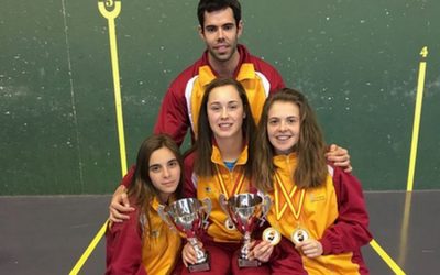 El frontenis femenino triunfa en el campeonato de España celebrado en Elche