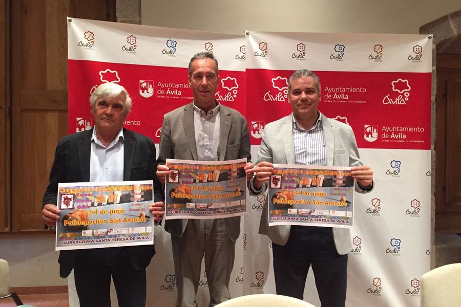 Ávila acoge el campeonato de Castilla y León de Esgrima los días 3 y 4 de junio