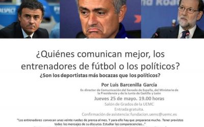 La UEMC analiza las forma de comunicar de políticos y entrenadores