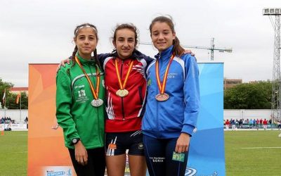 La vallisoletana Lucía Blazquez se proclama campeona de España Infantil en Río esgueva