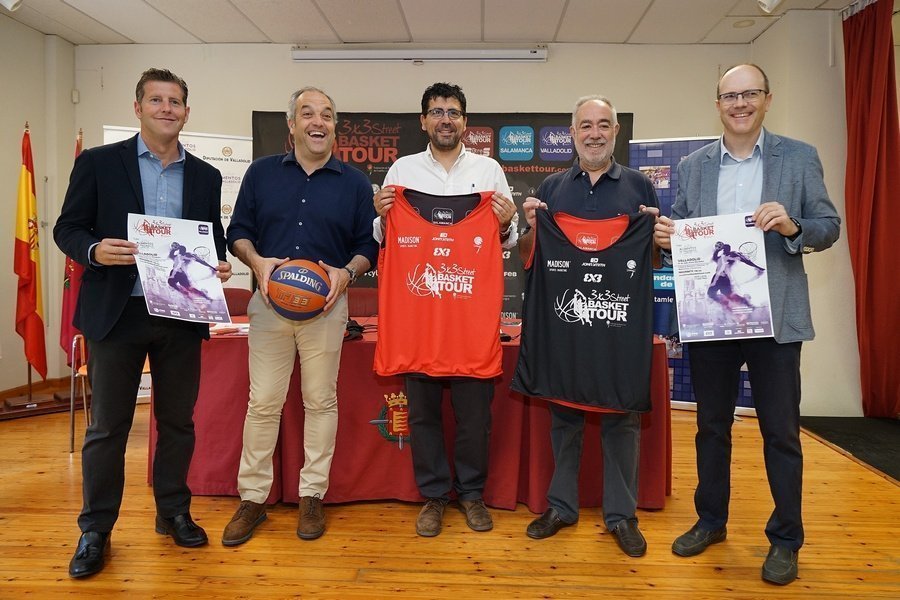 El 3×3 Street Basket Tour llega a Valladolid el próximo 1 de julio