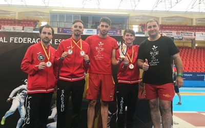 Brillante actuación de Castilla y León en el campeonato de España de Esgrima