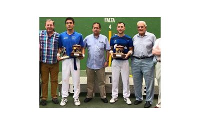 Carlos Baeza se impone junto a Emiliano Skufca en la 68º Semana Internacional de Pelota de Gijón