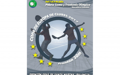 Santa Marina acoge la Copa de Europa de Frontón de 30 metros, del  7 al 9 de julio