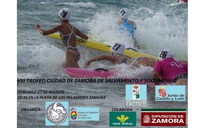 Más de 60 deportistas participarán en el VIII Trofeo Ciudad de Zamora de Salvamento y Socorrismo