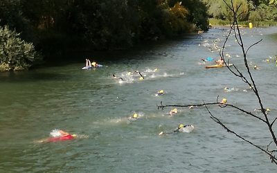 Ángela Tejedor y Raúl Manso campeones del Triatlón Olímpico de Castilla y León