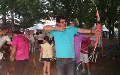 La Feria del Deporte se consolida como nuevo espacio de ocio deportivo en las Fiestas de la Virgen de San Lorenzo