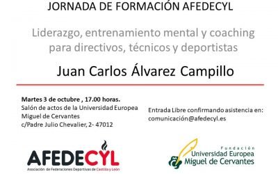 El coach de Carolina Marín y Lopetegui desvelará sus técnicas en una jornada organizada por Afedecyl