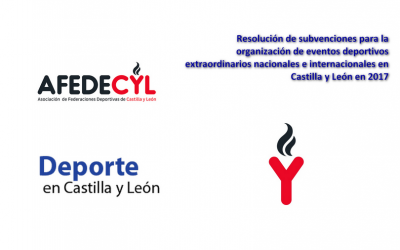 La Junta concede ayudas para la realización de eventos deportivos extraordinarios por un importe de 340.000€