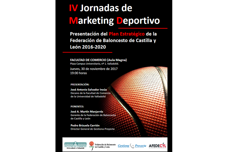 La Federación de Baloncesto de Castilla y León organiza las IV Jornadas de Marketing Deportivo