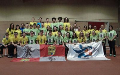 40 atletas de Castilla y León se concentran en el CAR de León durante el Puente de la Constitución