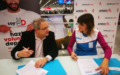 Afedecyl y Decathlon Valladolid suscriben un convenio para facilitar la inserción laboral de deportistas en sus centros de Castilla y León