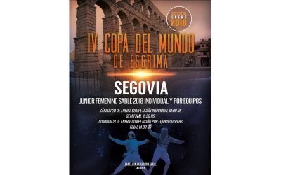 Segovia acoge la IV edición de la Copa del Mundo de sable femenino el 20 y 21 de enero