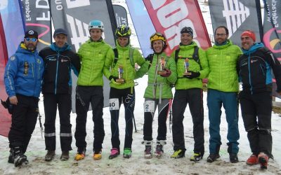Leitariegos acoge el primer campeonato autonómico de esqui de montaña, con gran éxito de participantes
