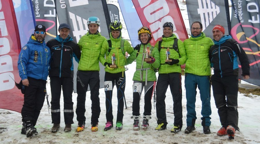 Leitariegos acoge el primer campeonato autonómico de esqui de montaña, con gran éxito de participantes