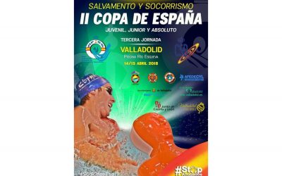 Javier Huerga, primero, tras disputarse dos jornadas de la II Copa de España de Salvamento y Socorrismo
