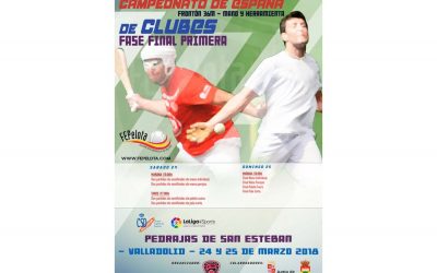 Pedrajas de San Esteban acoge las finales del Campeonato de España de Pelota Mano y Herramienta