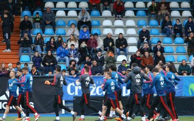 Gran ambiente en El Toralín para ver a la selección sub21 de fútbol en su encuentro de clasificación para el Europeo