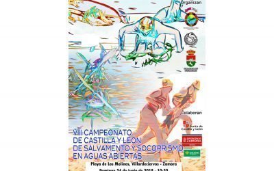 Villardeciervos acoge el Campeonato de Castilla y León de Socorrismo en Aguas Abiertas