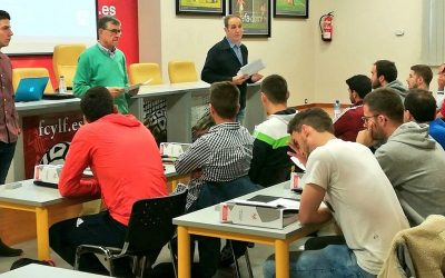 Veinte alumnos participan en el I curso de Entrenador Profesional de Fútbol en Valladolid