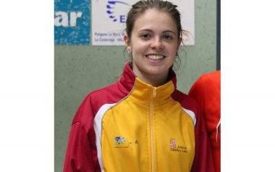 La burgalesa Sara Ibáñez se proclama subcampeona de Europa de Frontenis
