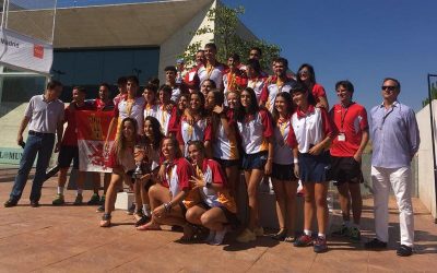 El pádel de Castilla y León de menores, campeón de España