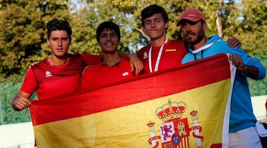El vallisoletano Mario González se proclama campeón de la copa Davis Junior con España