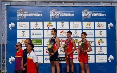 El soriano Alfonso Izquierdo, medalla de bronce en el Europeo de Duatlón Cross