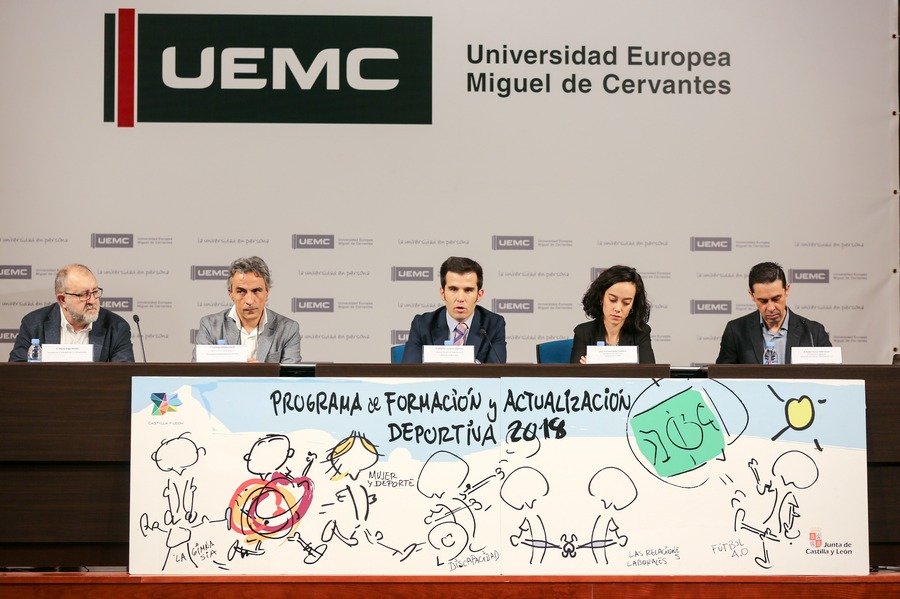 El programa de Formación y Actualización Deportiva de la Junta de Castilla y León se clausura en la UEMC