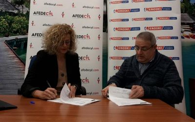 AFEDECyL firma un convenio con viajes EROSKI para organizar los desplazamientos deportivos de sus socios