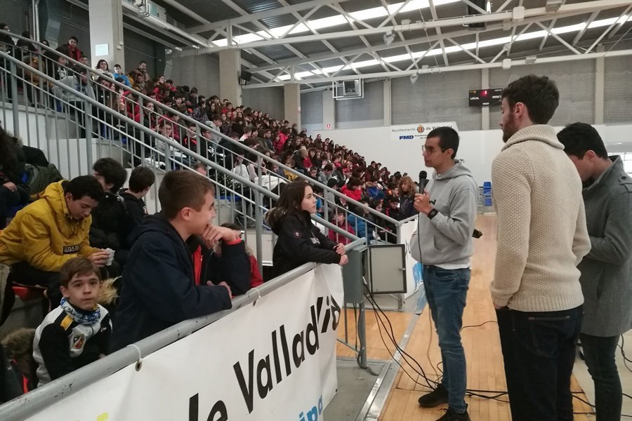 La campaña ‘El Deporte Español por la Seguridad en Internet’ llega a los centros educativos de Valladolid
