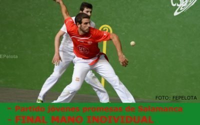 Las finales del campeonato regional de Pelota a Mano se deciden en Aldeatejada