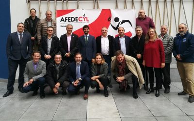 El presidente de la UFEC Gerard Esteva comparte con Afedecyl el modelo de Gestión de las Federaciones en Cataluña