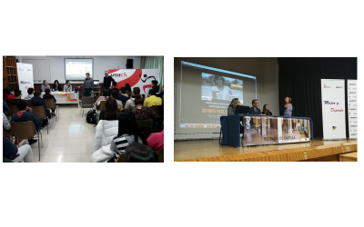 Laura Pedruelo, en Zamora y Paula Arias en Ávila, cierran las jornadas de Igualdad llevadas a cabo por Afedecyl en los centros educativos de Castilla y León