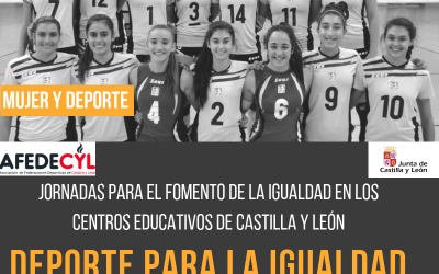 Soria acoge la Jornada de Igualdad en el IES Antonio Machado con la concentración de Voleibol como embajadoras