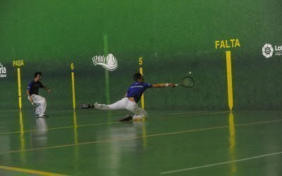 La liga de frontenis se decide este fin de semana en Íscar, Soria y Segovia