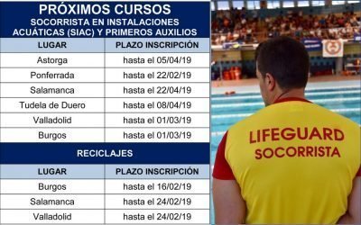 La FECLESS impartirá 6 cursos de Socorrista y Primeros Auxilios en cuatro provincias de Castilla y León