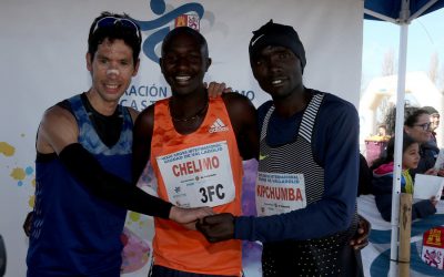 Los africanos, Óscar Chelimo y Josephine Chelangat, campeones del XXXI Cross Internacional ciudad de Valladolid