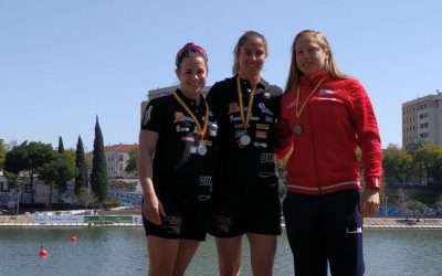 La zamorana Eva Barrios campeona de España de Invierno de Piragüismo 2019