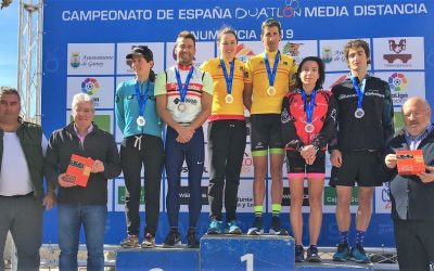 Más de 400 triatletas participan en Soria  en el campeonato de España de Duatlón