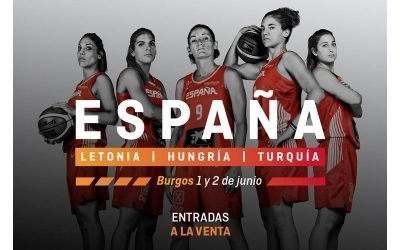 España se medirá a Letonia en Burgos en el primer partido amistoso de preparación para el Eurobasket femenino