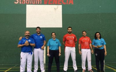 La selección de Pelota Mano de Castilla y León avanza con paso firme hacia la Copa del Rey con su victoria ante Aragón