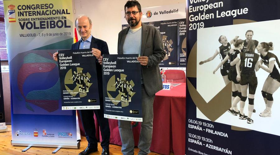 Valladolid acogerá dos partidos de la ‘European Golden League’ de Voleibol Femenino en el Huerta del Rey