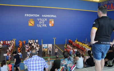 300 Pelotaris Infantil y Cadete de once Comunidades Autónomas en busca de título nacional en Íscar y Pedrajas